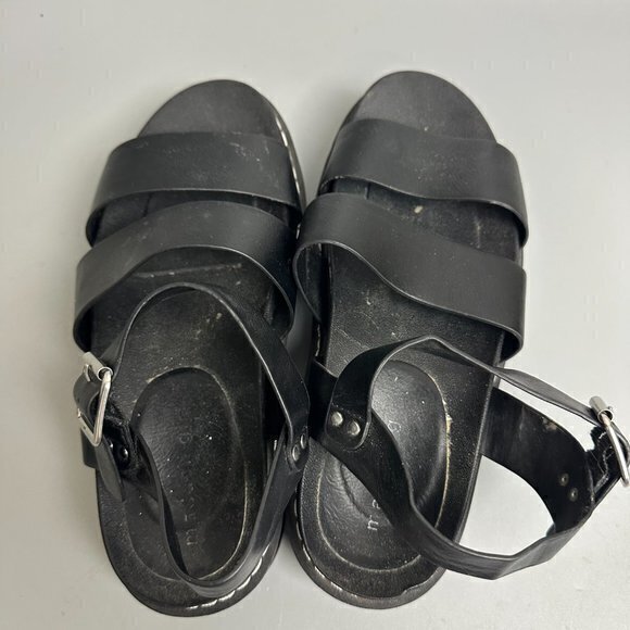Madden Girl Women's Platform Sandals Black Dawsonn size 7M Y2k 90's - Picture 5 of 8